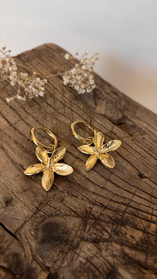 Boucles d'oreilles Fleurs | FLORE