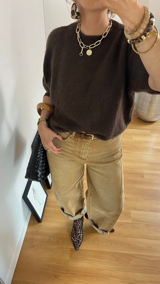 Jean ballon camel | GASTON 🤎