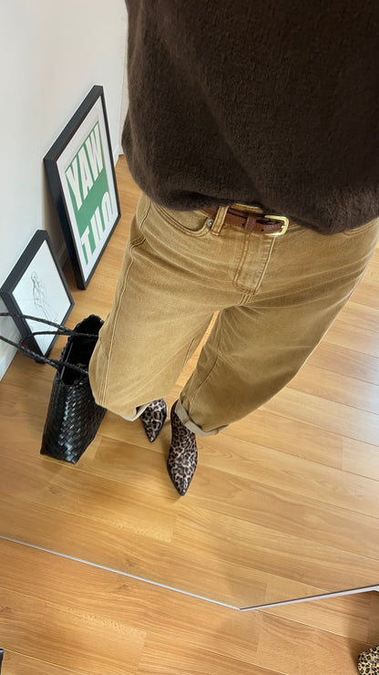 Jean ballon camel | GASTON