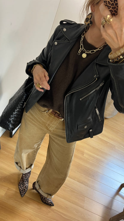 Jean ballon camel | GASTON