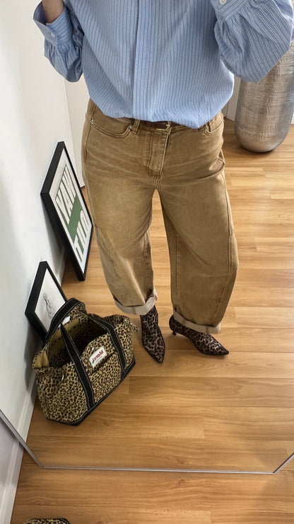 Jean ballon camel | GASTON