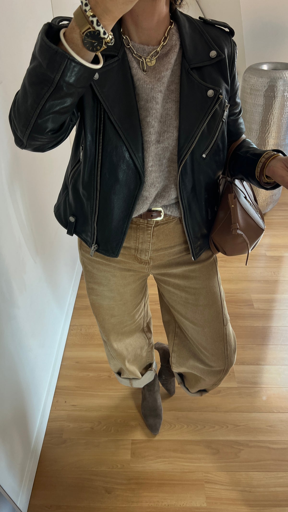 Jean ballon camel | GASTON