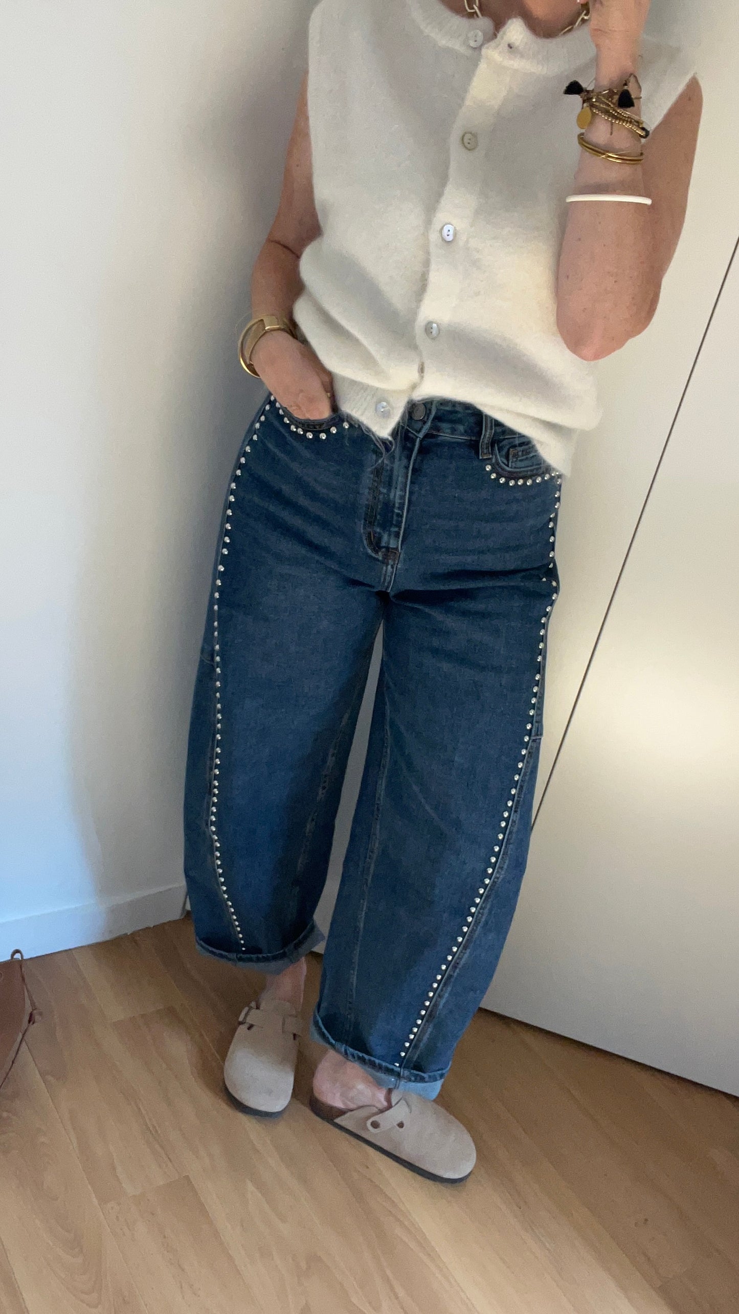 Jeans Barrel | LUCIEN bleu