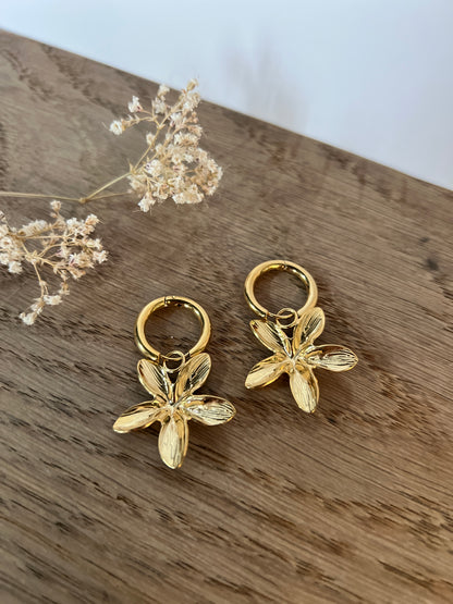 Boucles d'oreilles Fleurs | FLORE