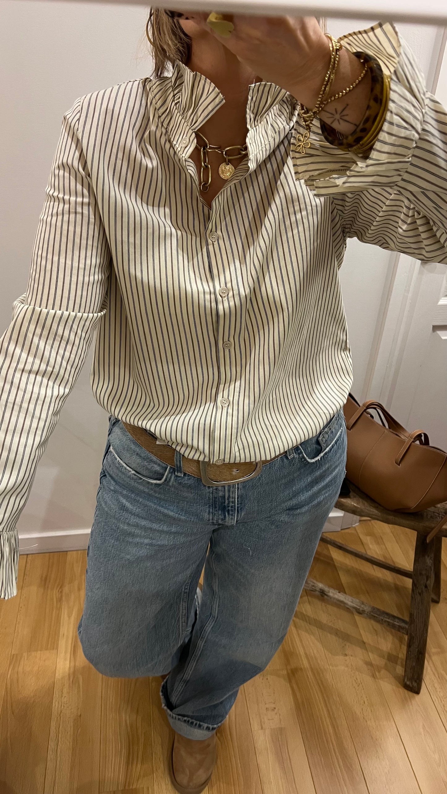 Chemise ROXANE col victorien