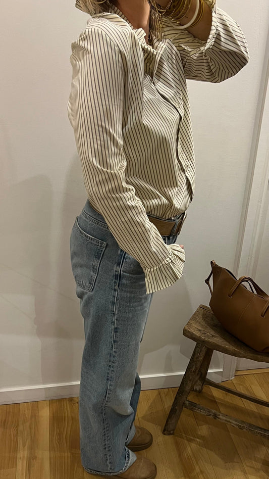 Chemise ROXANE col victorien