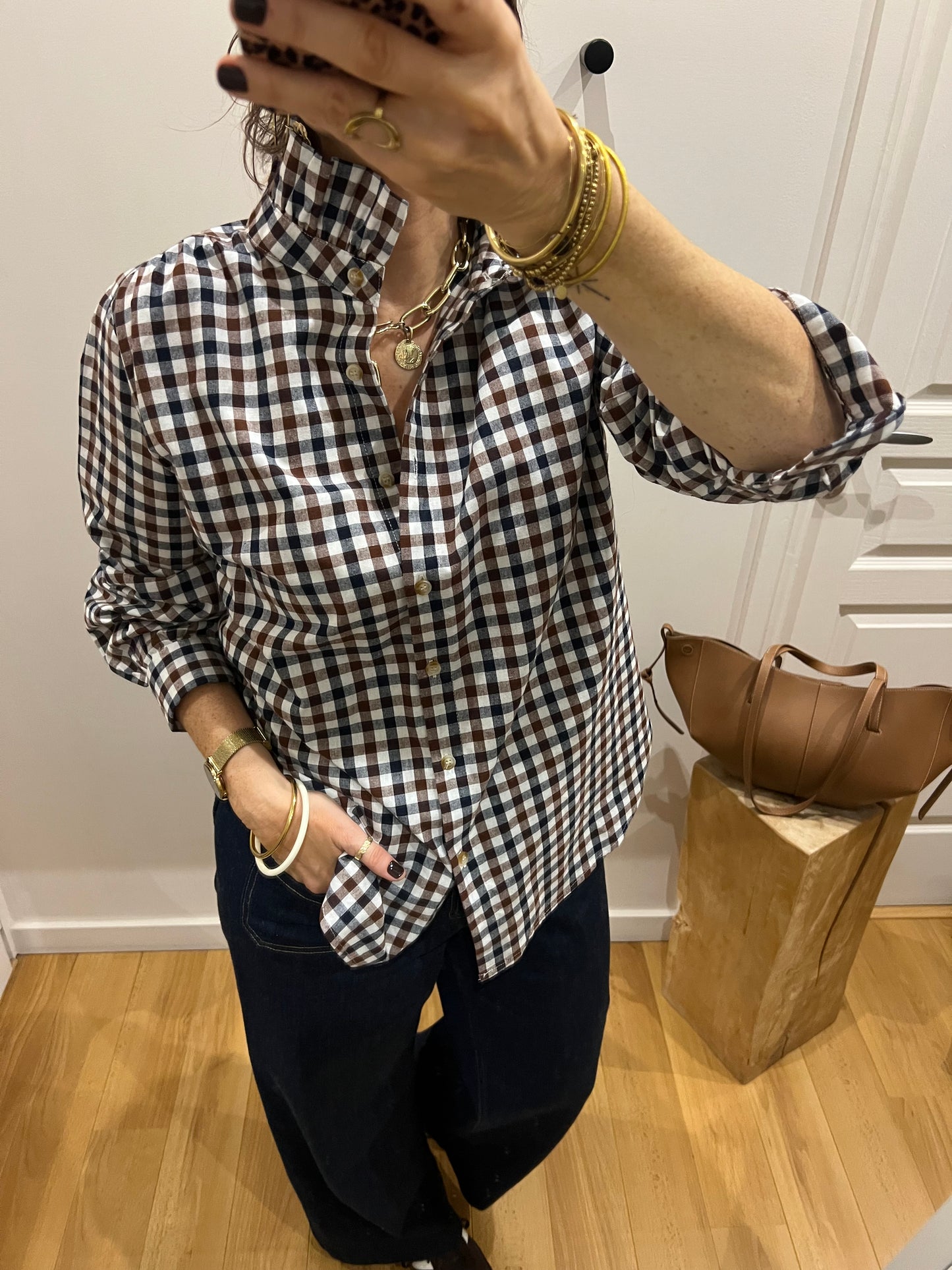 Chemise STÉPHANIE col victorien