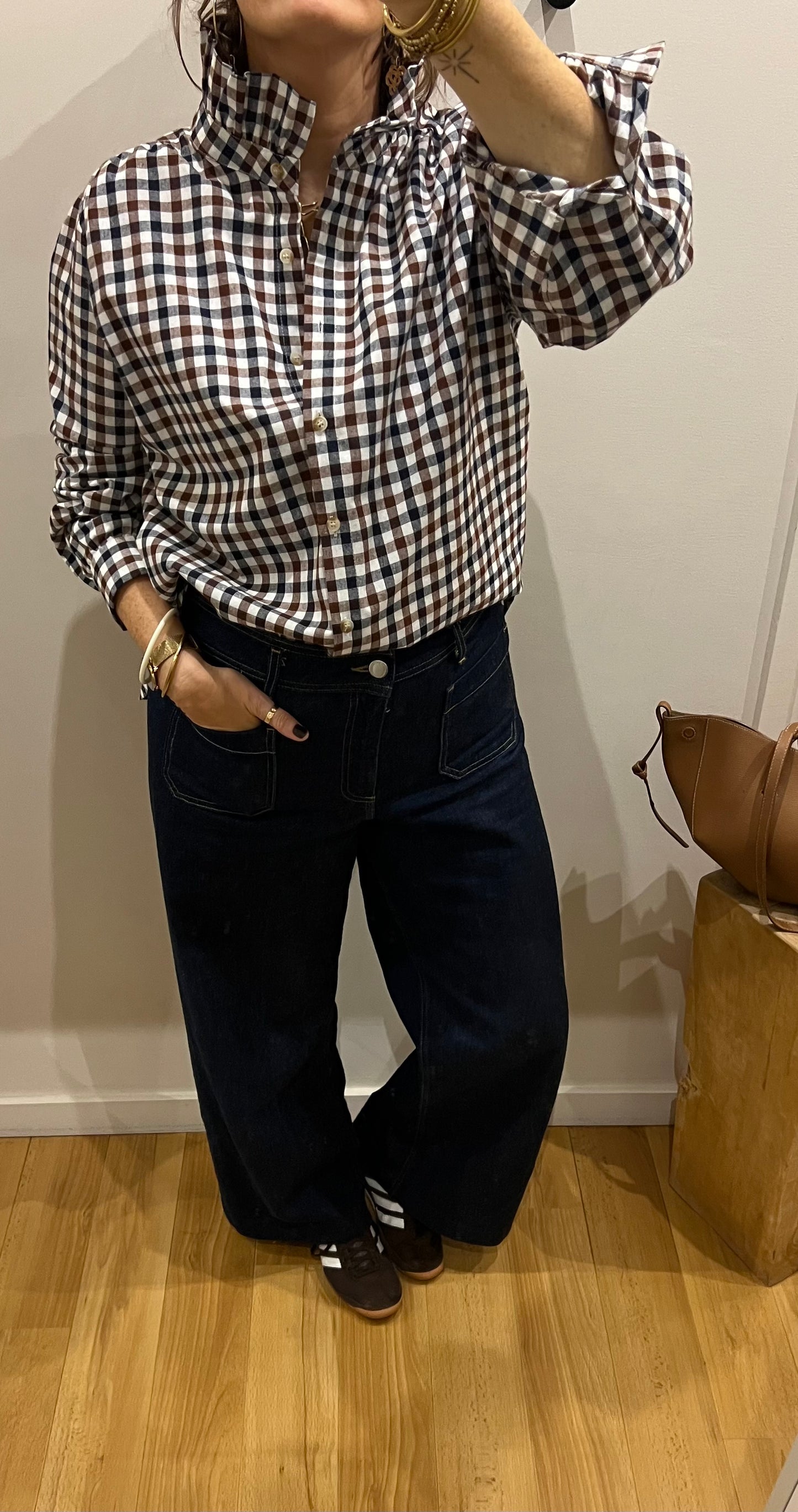 Chemise STÉPHANIE col victorien