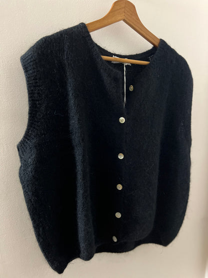 Gilet sans manches CHARLOTTE Noir