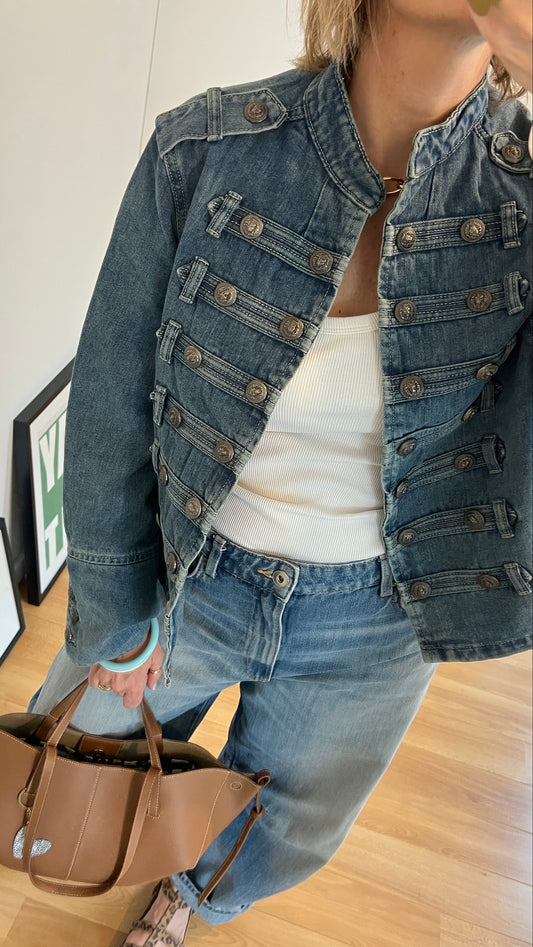 Veste jean | JACKSON Bleue