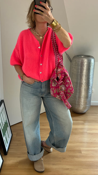 Gilet | LOUNA corail fluo