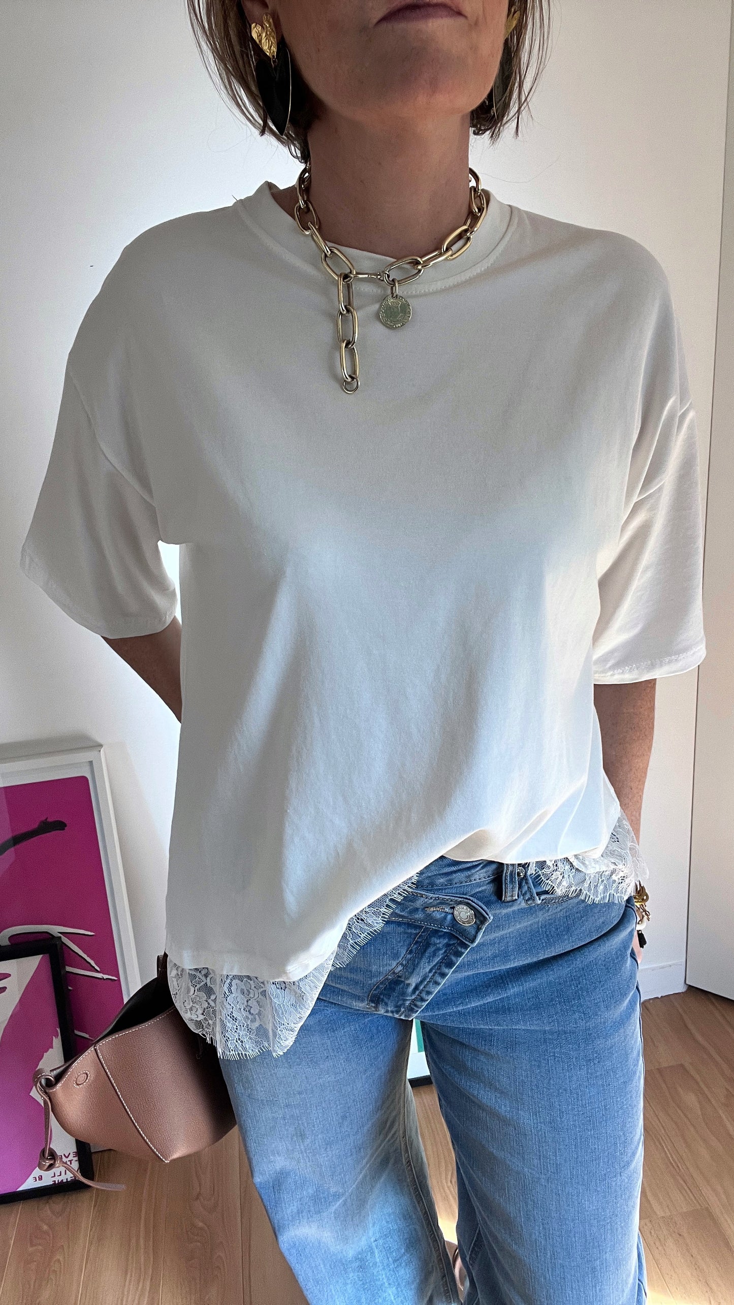 T-shirt | MARIANNE blanc