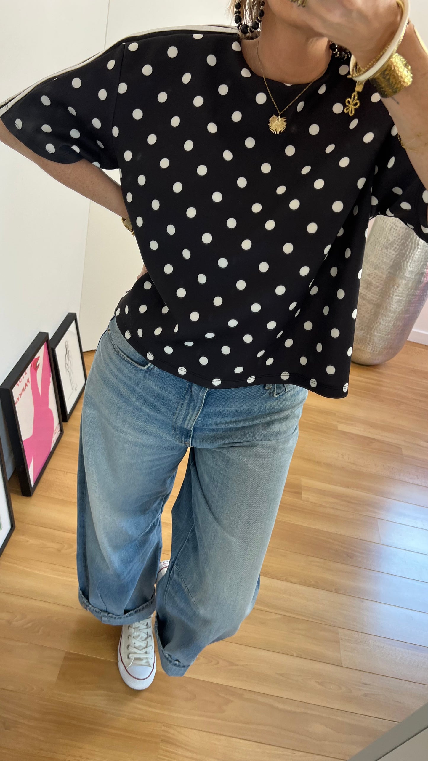 T-shirt | POLKA Noir