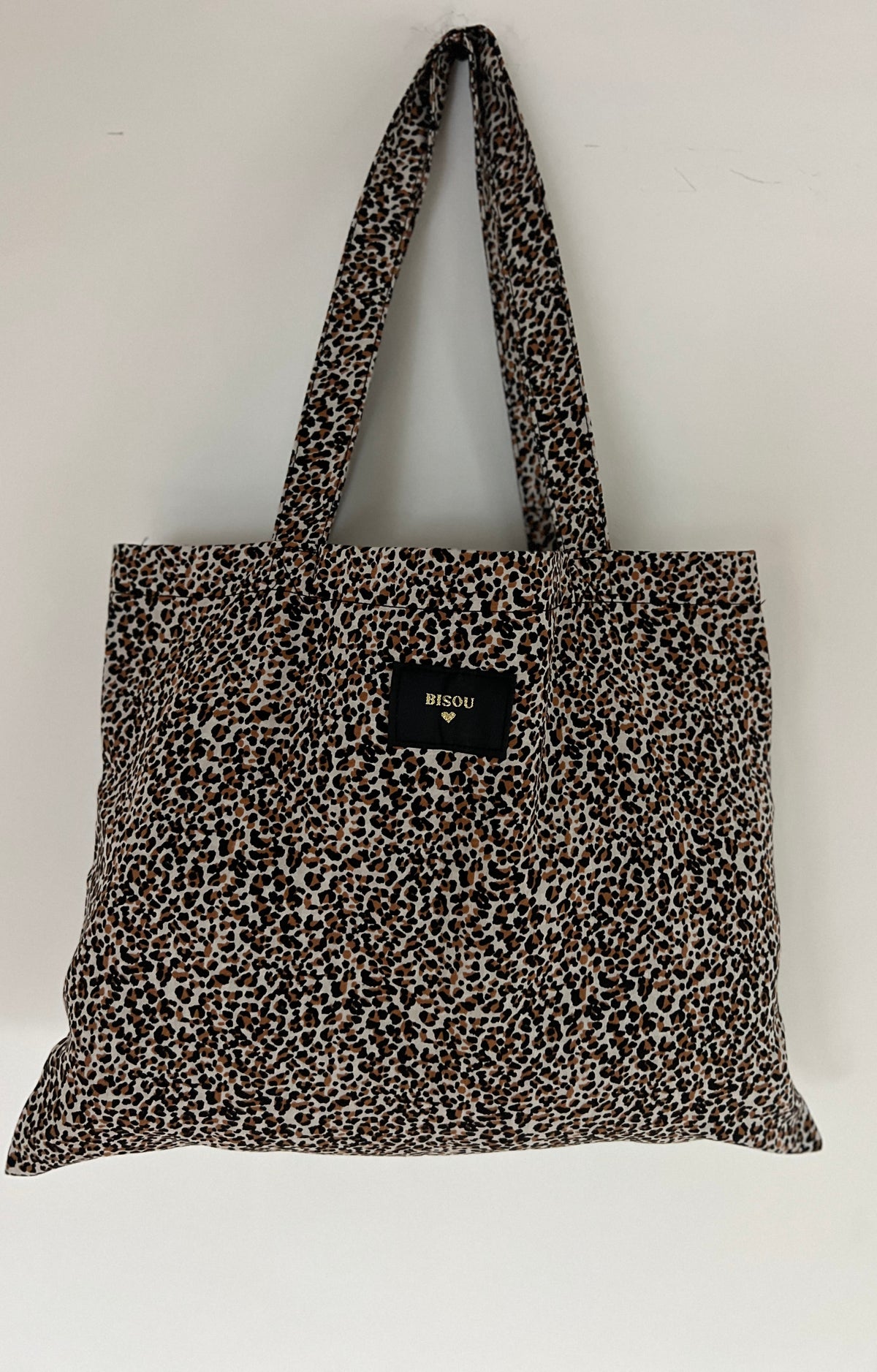 Sac tote bag léopard blanc tendance